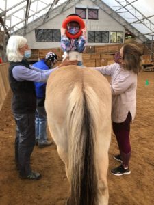 Located in Rhode Island, AllFours Physical Therapy specializes in the use of hippotherapy, a treatment method using the movement of the horse.